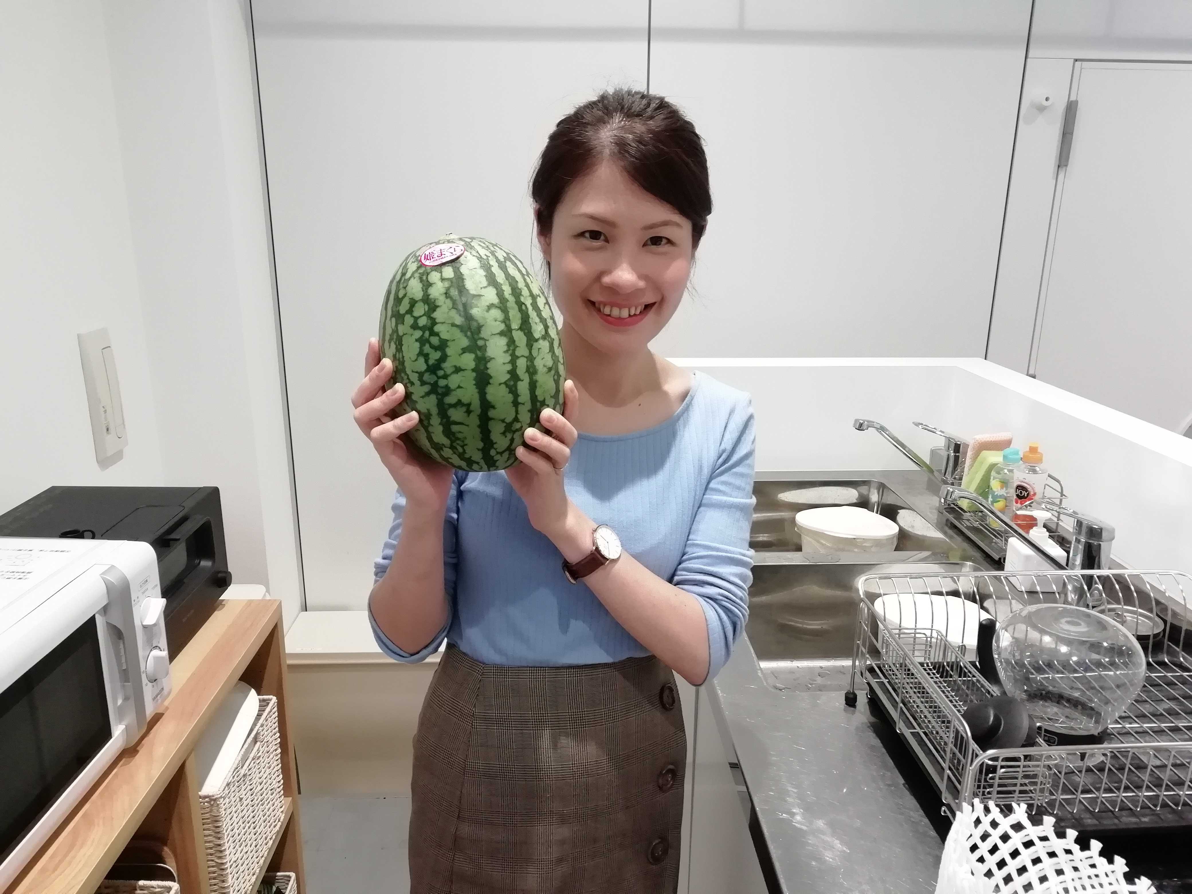 ♪Anyの一コマ♪スイカ頂きました^^