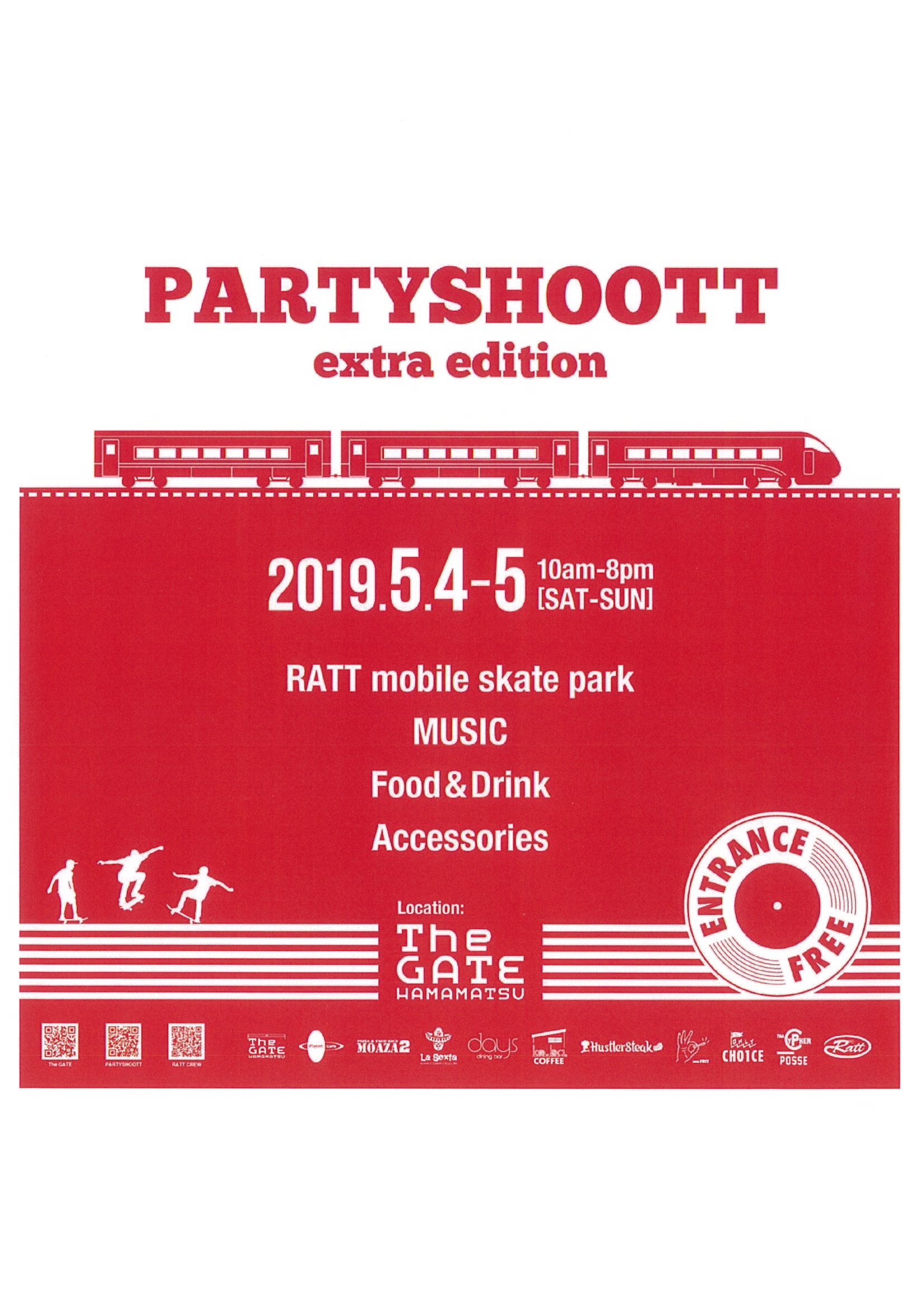 ☆☆PARTYSHOOTT☆☆extra edition@The GATE HAMAMATSU